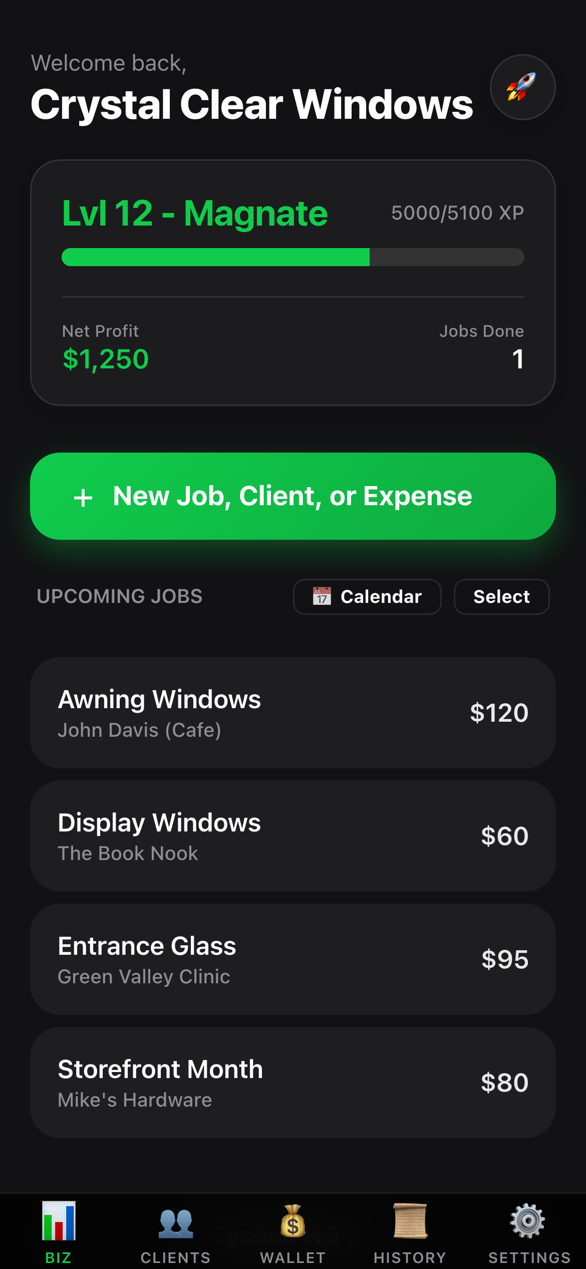 Junior Tycoon App Screenshot 1